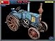 MiniArt 24001 1:24 Dt. Ackerschlepper D8500 Mod. 1938- originalgetreue Nachbildung, Modellbau, Plastik Bausatz, Basteln, Hobby, Kleben, Modellbausatz, Zusammenbauen, unlackiert