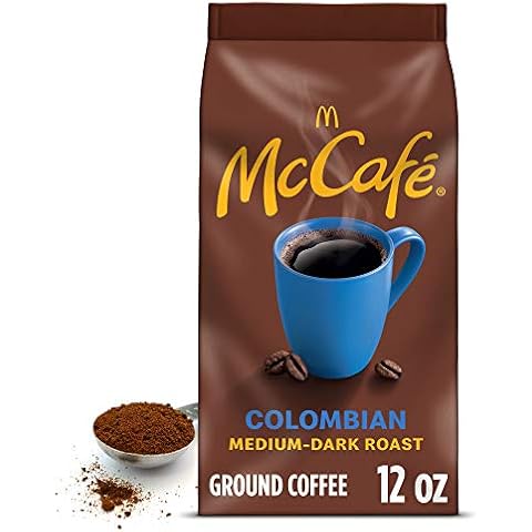 McCafe Colombian 100% Arabica Medium Dark Roast Coffee Cover