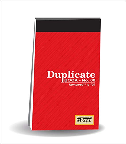 Image of Shape '1 Duplicate Book with Carbon - 100 Pages (Pack of 5)