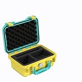 Wodsty Tragetasche für hart für Playdate Konsole Wasserdicht, Stoßfeste Schutzhülle mit Perfekter Passform, Leichtes Reise Case für Outdoor Aktivitäten Grün 22x10x17cm
