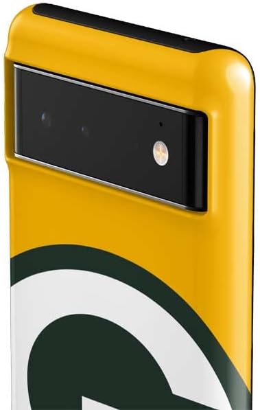 Skinit Pro Phone Case Compatible with Google Pixel 6 - Officially Licensed NFL Green Bay Packers Large Logo Design