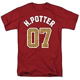 Popfunk Harry Potter Quidditch Jersey T Shirt & Stickers (XX-Large)