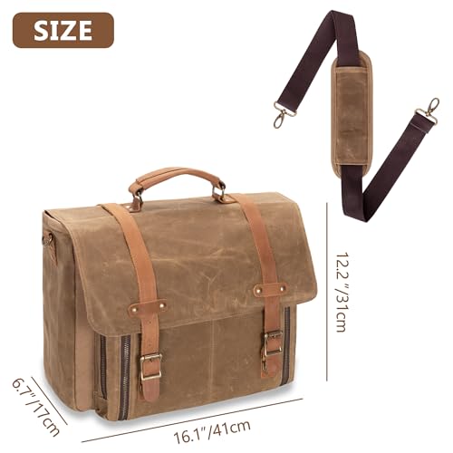 YARWO Accordion File Folder Briefcase