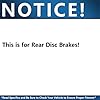 Detroit Axle - Rear Brake Kit for 2010-2017 Chevrolet Equinox GMC Terrain Brake Rotors 2011 2012 2013 2014 2015 2016 Ceramic Brakes Pads Replacement, Brakes and Rotors #1