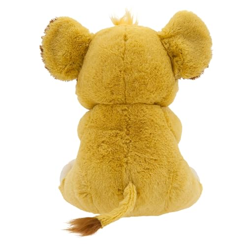 Disney Store Official - Der König der Löwen - Baby Simba - Kuscheltier - 27 cm/11' - Löwenbaby-Plüschtier mit Abnehmbarer Decke - Ab der Geburt geeignet - Ab 0 Jahren