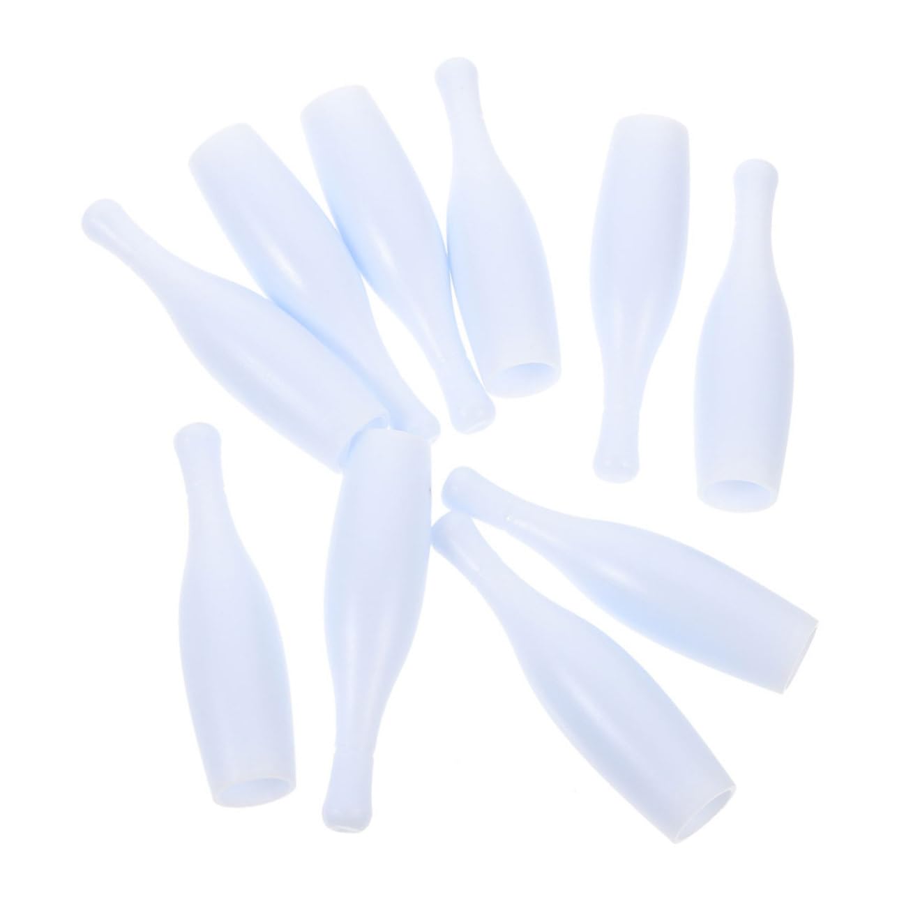 Interactive Bowling Game Props Set 30pcs Mini Bowling Pins for Family Fun