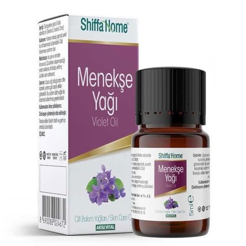 Menekşe Yağı 5 Ml | Doğal Uçucu Yağ, Distilasyon Yöntemi ile Elde Edilmiş | Cilt ve Saç Bakımı, Aromaterapi ve Masaj için | Antiseptik, Nemlendirici ve Canlandırıcı Etki