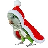 CXYYXF Cute Bird Costume for Christmas Halloween, Parrot Cloak Cosplay Photo Prop, Bird Cape, Bird Clothes for Budgerigar, Parakeet, Conure, Cockatiel, Mynah, Love Birds, Finches (L)