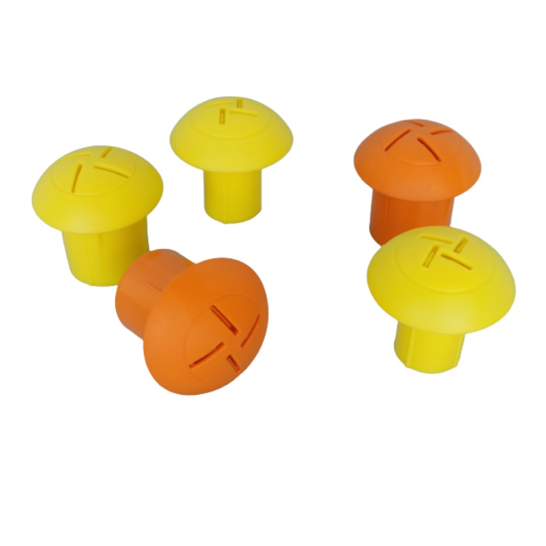 Ashtvinayak Plastic 18-25 MM Rebar Mushroom Safety Cap- (Orange) (300) (B0CB5S2QG6) Amazon Price History, Amazon Price Tracker