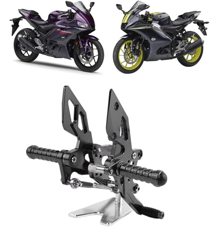 Hophelia FOR YZF-R3 R25 �ɓK�� MT-03 MT-25 �ɓK�� 2015-2018�N �I�[�g�o�C�̃o�b�N�X�e�b�v�L�b�g �t�b�g�y�O �u���[�L ���A�Z�b�g ���E�Z�b�g �o�C�N�p�V�t�g�y�_�������\ �u���[�L�t�b�g�y�_�� CNC�A���~�j