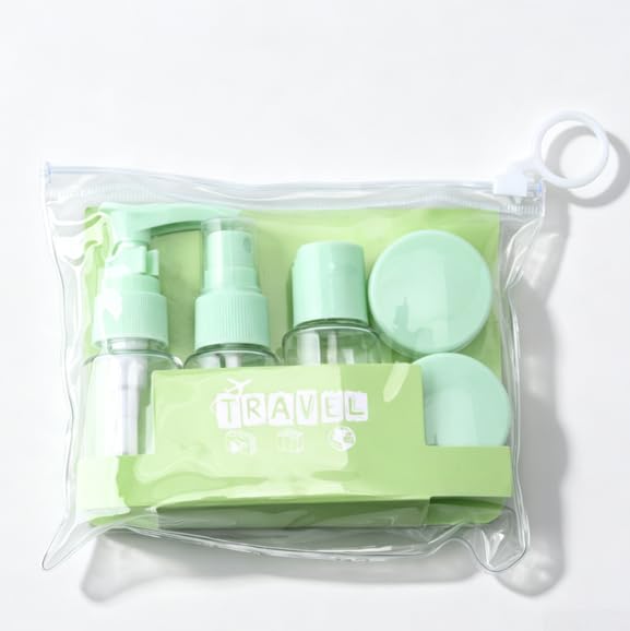 Juego Botellas Viaje Maletín 16cm Anti-Fugas(04)
