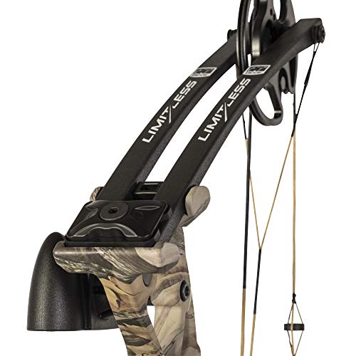 Bear Archery Limitless Youth Compound Bow, 25–50 lb. Draw Weight, 19"–29” Draw Length, Ready-to-Hunt Trophy Ridge Package: Bow Sight, Whisker Biscuit Arrow Rest®, Quiver, God's Country Camouflage by Bear Archery - Image 8
