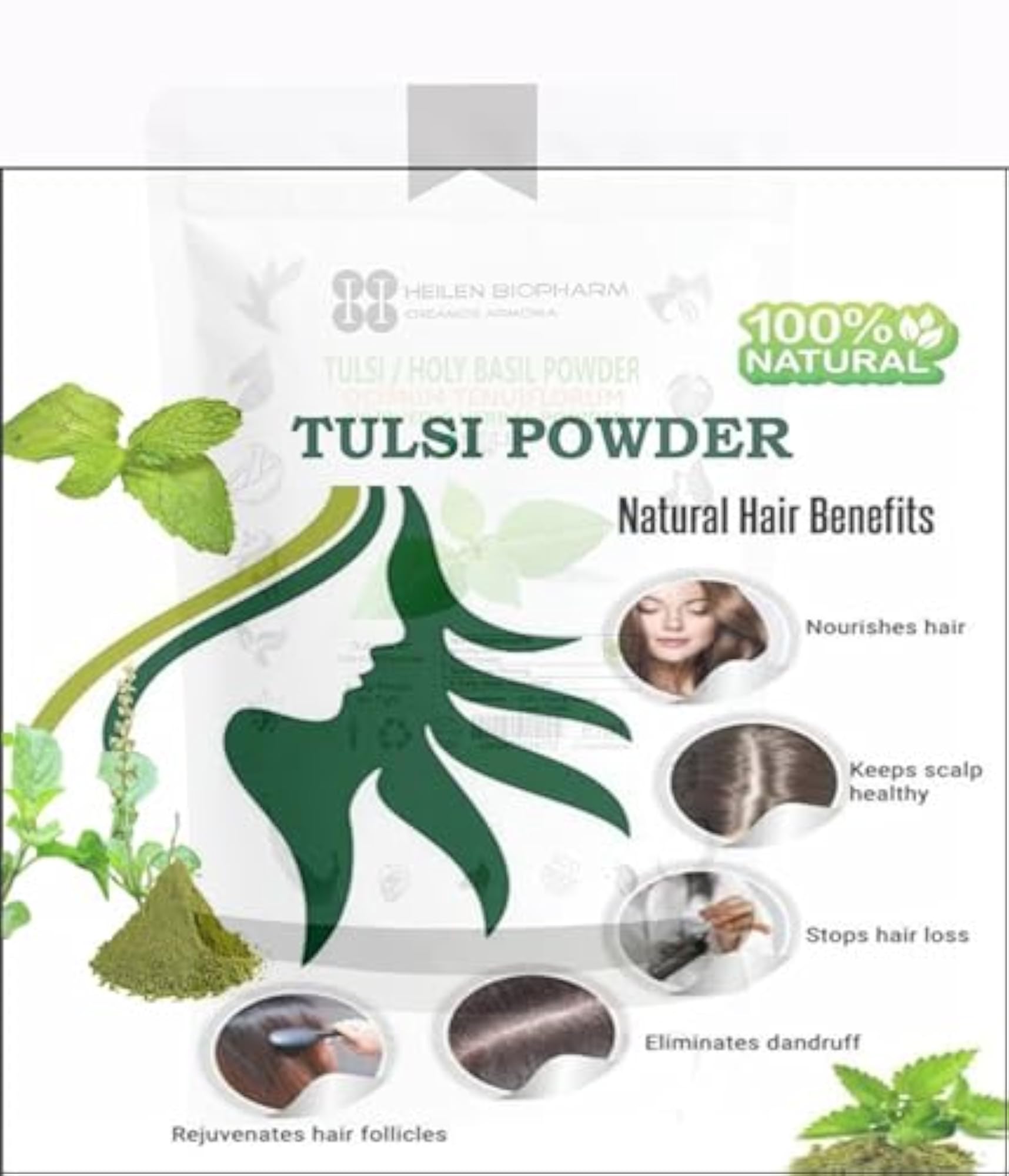 Heilen Biopharm Tulsi Powder Health Improvement
