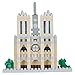 nanoblock - World Famous Buildings - Notre Dame Cathedral, Sight to See Series Building Kit