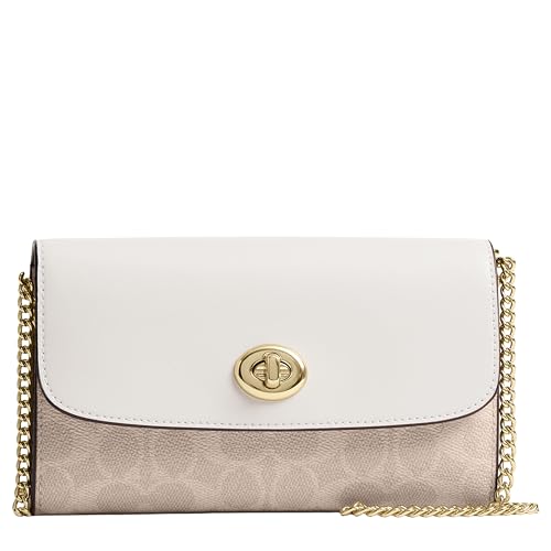 Image of Coach Women's Chain Crossbody in Signature Canvas