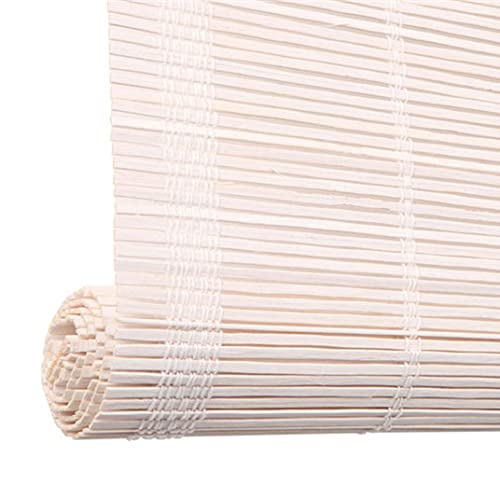 HERSIG - Estor Bambu Color Natural | Persianas Enrollables Exterior e Interior de 60 x 140cm - Instalación Sencilla y Rápida (no Son Blancos)