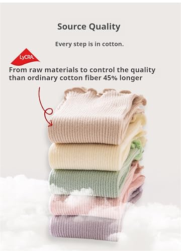 Baby Toddler Knee High Non-Skid Socks Girl Boy Non Slip Socks Newborn Infant Floor Crawling Stockings 5 Packs2