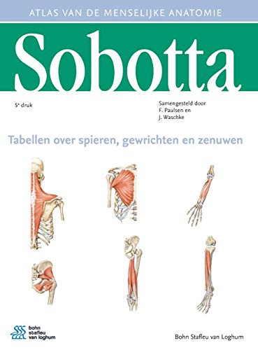 Tabellen over spieren, gewrichten en zenuwen: Atlas van de menselijke anatomie (Sobotta) (Dutch Edition)