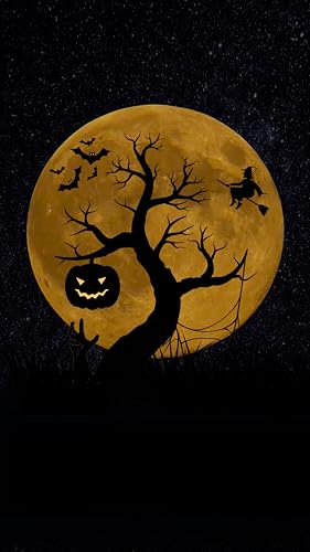 Halloween 2023 Screensaver Wallpaper Phone: Spooky Phone (English Edition)