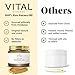 Vital Strands 100% Organic Raw Batana Oil for Hair Growth – Strengthens Hair, Reduces Breakage, Enhances Shine – Pure, Non-Greasy – No Silicones, Sulfates, or Parabens – All Hair Types – 2oz Glass Jar