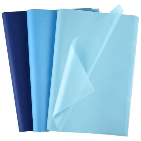 Morcheiong 60 Sheets Multicolour Tissue Paper Cover