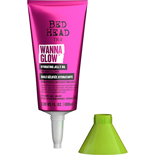 Bed Head by TIGI - Wanna Glow Hydrating Jelly Hair Oil - For Shiny Smooth Hair - 100 ml (Pack of 2) - Image 2