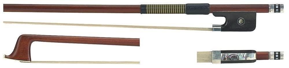 GEWA violin bow brasil wood round 4/4, Brown