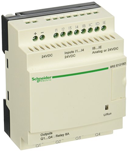Modulo Log Av 12 I-O 24V ZELIO II 8E/4R 24CC RELOJ
