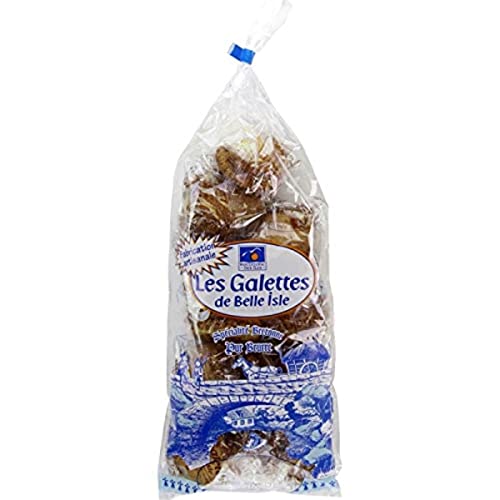 Pasteles bretones, mantequilla pura, Biscuiterie des Iles, bolsa de 450 g