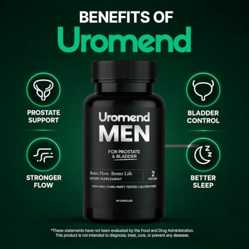 Men's Advanced Prostate Support with Pumpkin Seed | Saw Palmetto | Stinging Nettle | Turmeric | 6-in-1 Formula | DHT Blocker | Urinary Health | Gluten & Sugar Free | Made in USA | 60 Capsules - Image 2