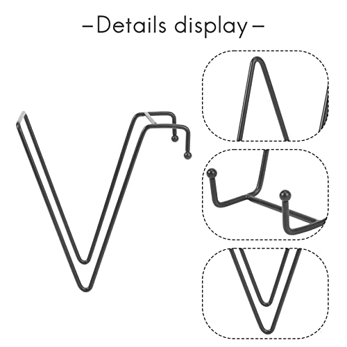 image for Bopfimer Black Metal Display Stands for Plate Stand Plate Holder Displ