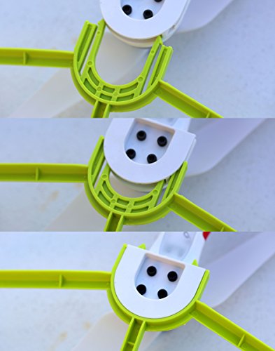 Summitlink Snap On/Off Prop Guards 2 Red 2 White For Dji Phantom 1 2 3 Professional Advanced And Phantom 3 Standard Quick Connect Tool Free #TOP4