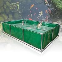Amazon | XZFRYUI 大型水槽/立体養魚池 アルミニウム合金フレーム 強化