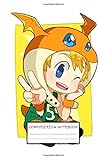 patamon plush  Composition Notebook: Digimon Patamon Soft Glossy Cover College Ruled Lined Pages Book 6 x 9 Inches 110 Pages