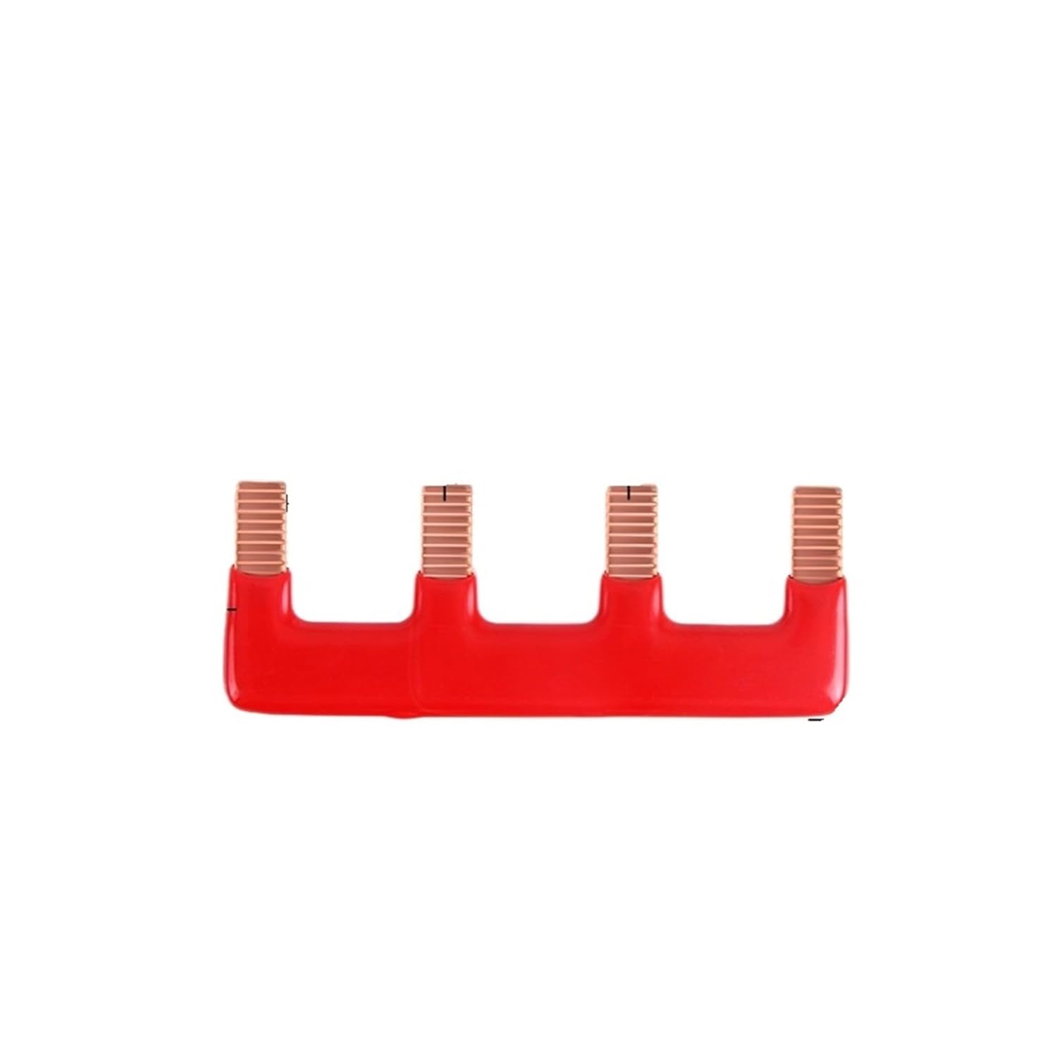 1P 63A Copper busbar Circuit Breaker with Connecting Copper busbar shorting bar for high Current Distribution Box(1P Switch Connected to 10 63A)