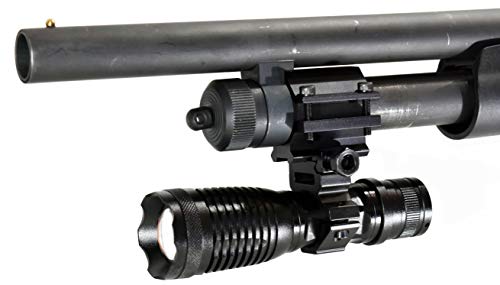 Trinity 1500 lumen flashlight with mount compatible with maverick 88 mossberg.
