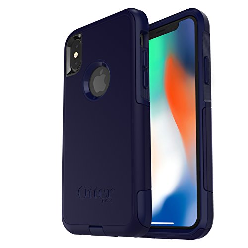 Otterbox Commuter Series Case For Iphone Xs & Iphone X - Retail Packaging - Indigo Way (Maritime Blue/Admiral Blue) #TOP12