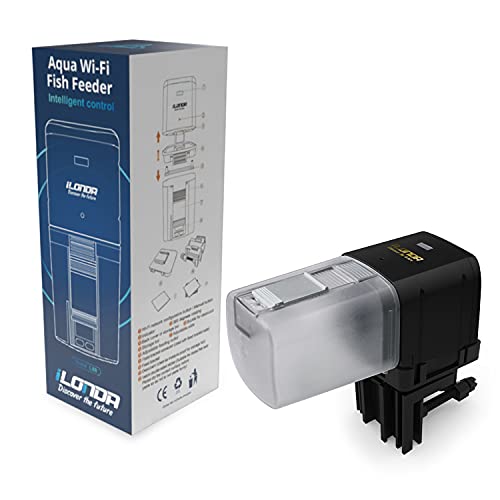 L88 Automatic Aquarium Feeder Fish Feeder Next-generation, WiFi-enabled, smartphone-controlled, remote fish feedingProgrammable APP control and USB power Supply, compatible with Amazon Alexa - Image 4