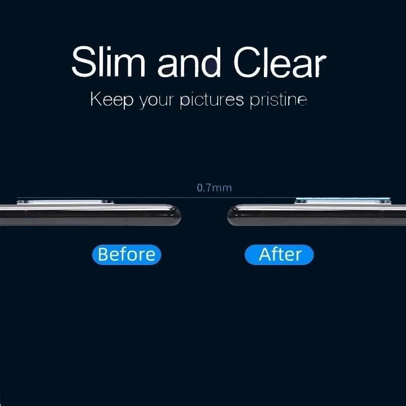 Image of PreCure (Pack of 2) Back Camera Lens Protector for Vivo V30 / Vivo V30 Pro - 9H Tempered Glass, Anti-Shock, Anti-Scratch, HD Clear