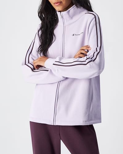Champion Women's Tracksuit, Orchid/Dark Eggplant (ORP/EPP), L - Image 4