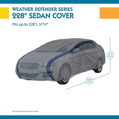 Image of DUCKCOVERS Weather Defender Car Cover, Fits Sedans up to 19 ft. L