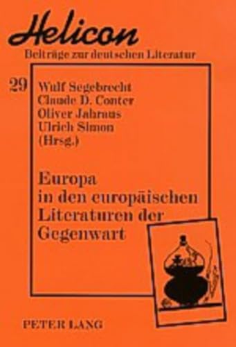 Europa In Den Europaischen Literaturen Der Gegenwart