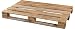 Pack de 6 Palets de madera 120x80 cm Lijados y Barnizados para muebles y decoración, Pallets para Sofas, Mesas, Camas, Colchones, Cabeceros, Sillones