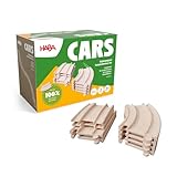 Picture of HABA Cars Expansion Set - 8 Pieces of Track - Sustainable Made from Recycled Wood - for Children from 2 Years