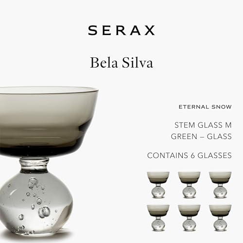 Flûtes à champagne Serax grises : sublimez vos verres de table banals