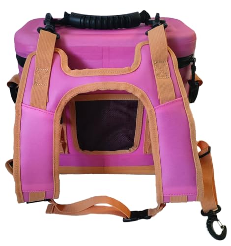 Image of Rider Coolers PWC Jet Ski Sea Doo Cooler Set of 2 Coolers Fits Personal Watercraft (Black) with backpak Harness