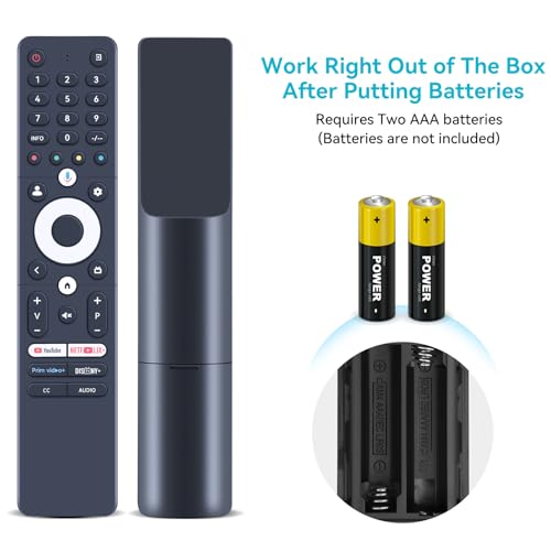 Télécommande vocale de rechange ZWP compatible TV Sansui 2025 accessoires de remplacement écran - 7