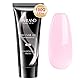 Saviland Pink Poly Gel - 100g/3.53oz Poly Gel für Nagelverlängerung Poly Gel Farben Poly gel Set Poly Gel Nägel Set Nail Art French Nails Gelnägel Set Gel x Nail Extension Set für Nägel Selber Machen