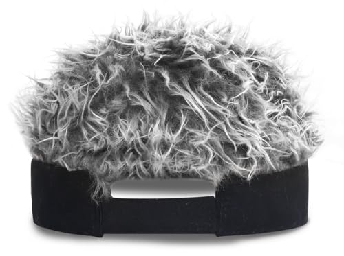 Casquette de baseball avec perruque à pointes pour homme taille réglable - 4