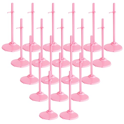 SHILIPAIJC 20 Stück Puppenständer Rosa 120611